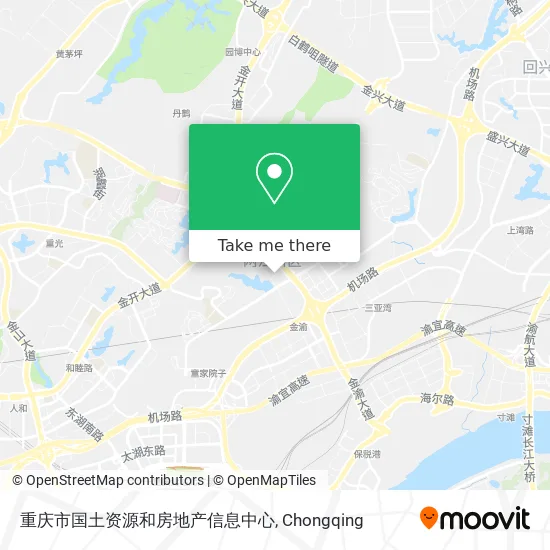 重庆市国土资源和房地产信息中心 map