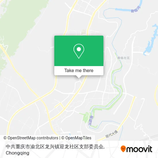 中共重庆市渝北区龙兴镇迎龙社区支部委员会 map