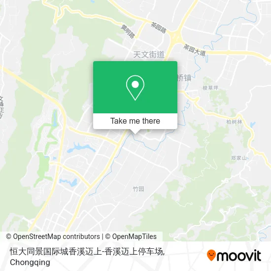 恒大同景国际城香溪迈上-香溪迈上停车场 map