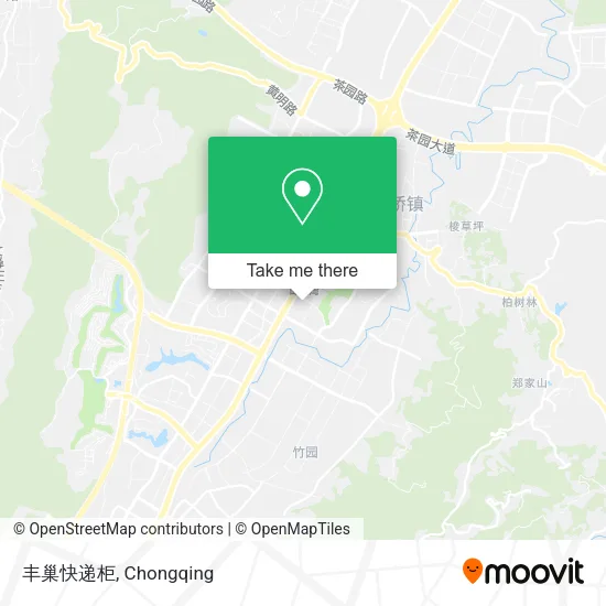 丰巢快递柜 map