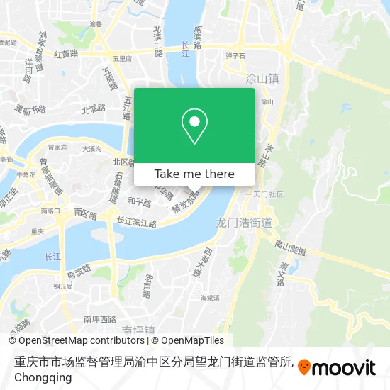 重庆市市场监督管理局渝中区分局望龙门街道监管所 map