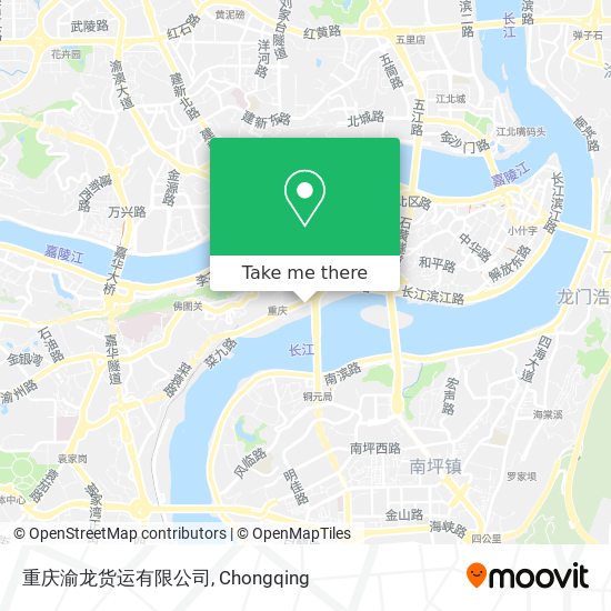 重庆渝龙货运有限公司 map