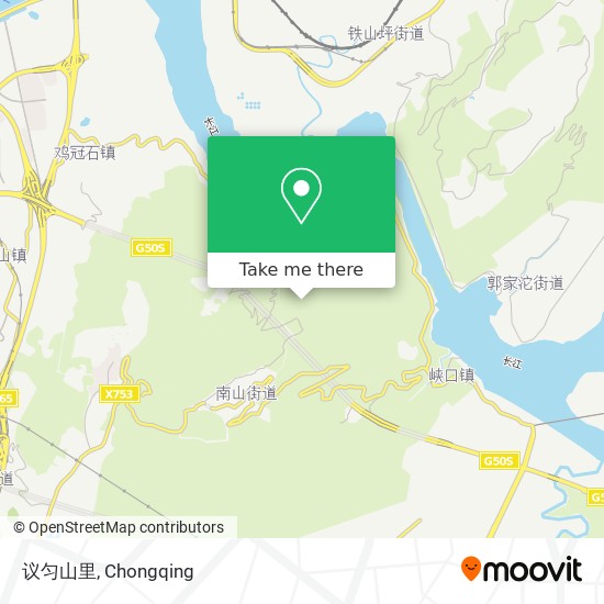 议匀山里 map