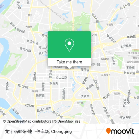 龙湖晶郦馆-地下停车场 map