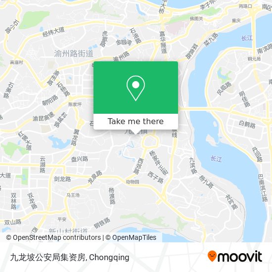 九龙坡公安局集资房 map
