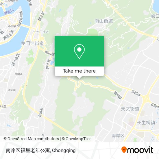 南岸区福星老年公寓 map