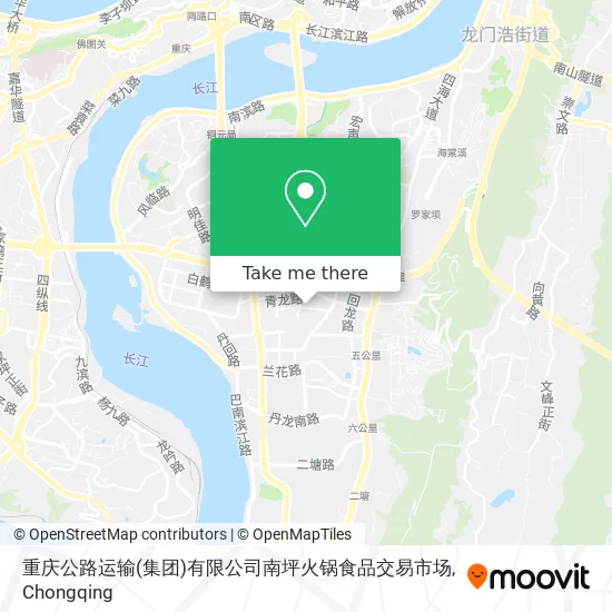 重庆公路运输(集团)有限公司南坪火锅食品交易市场 map