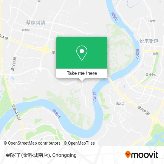 到家了(金科城南店) map