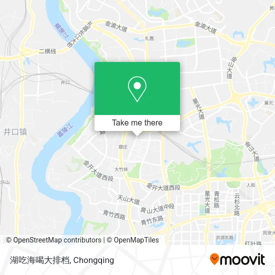湖吃海喝大排档 map