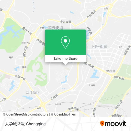 大学城-3号 map