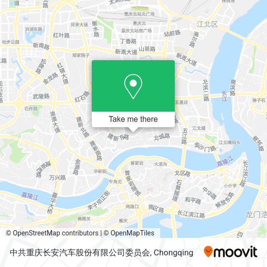 中共重庆长安汽车股份有限公司委员会 map