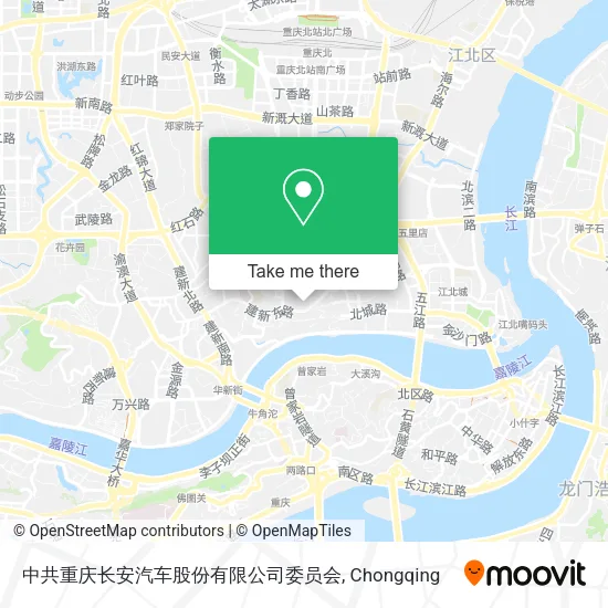 中共重庆长安汽车股份有限公司委员会 map