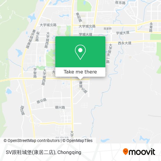 SV跟鞋城堡(康居二店) map