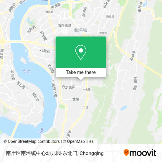 南岸区南坪镇中心幼儿园-东北门 map