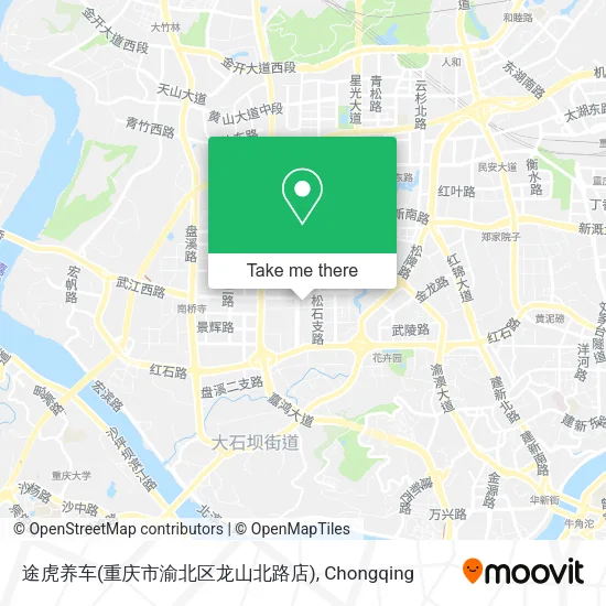 途虎养车(重庆市渝北区龙山北路店) map