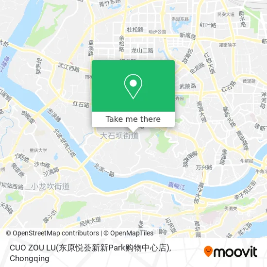 CUO ZOU LU(东原悦荟新新Park购物中心店) map