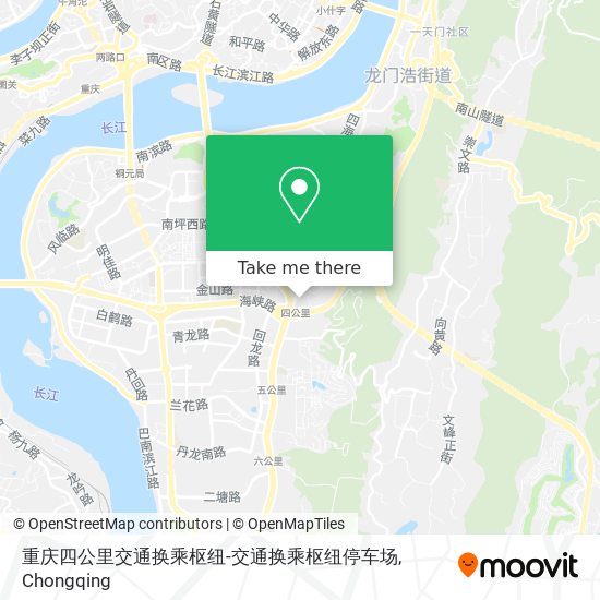 重庆四公里交通换乘枢纽-交通换乘枢纽停车场 map