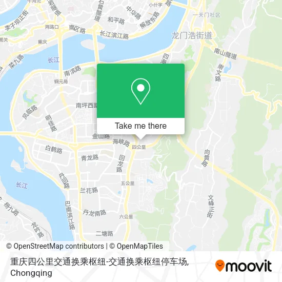 重庆四公里交通换乘枢纽-交通换乘枢纽停车场 map