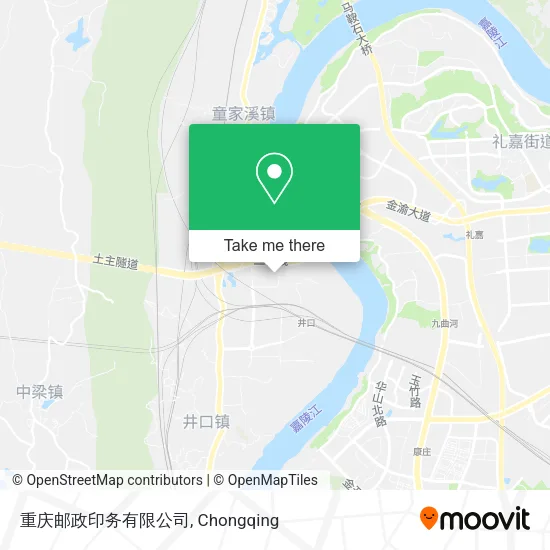 重庆邮政印务有限公司 map