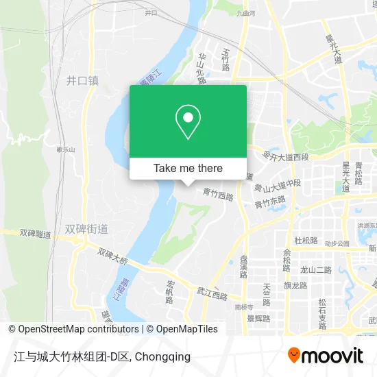江与城大竹林组团-D区 map