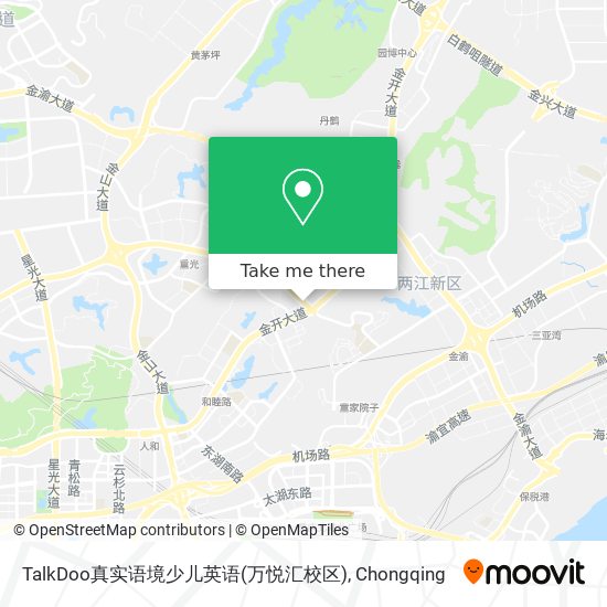 TalkDoo真实语境少儿英语(万悦汇校区) map