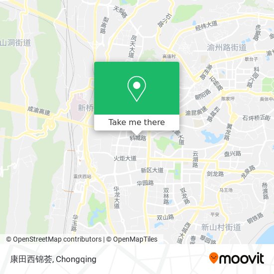 康田西锦荟 map