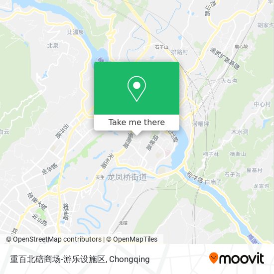 重百北碚商场-游乐设施区 map