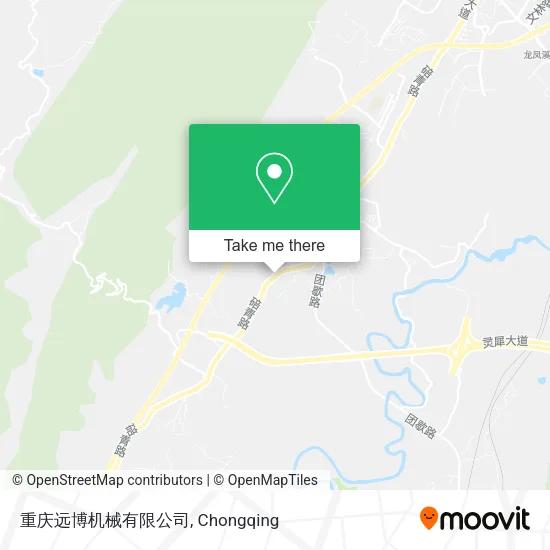 重庆远博机械有限公司 map