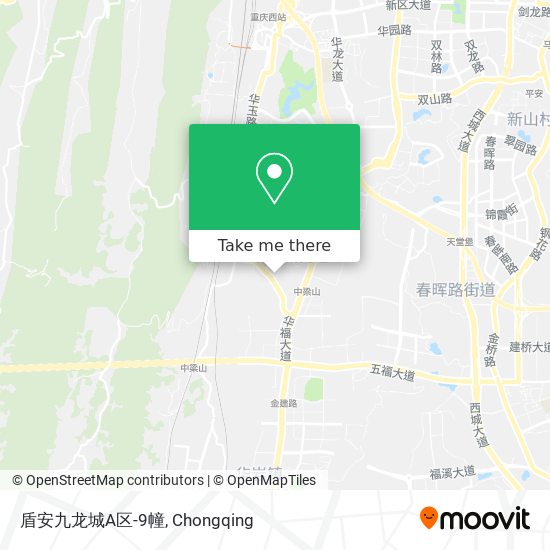 盾安九龙城A区-9幢 map
