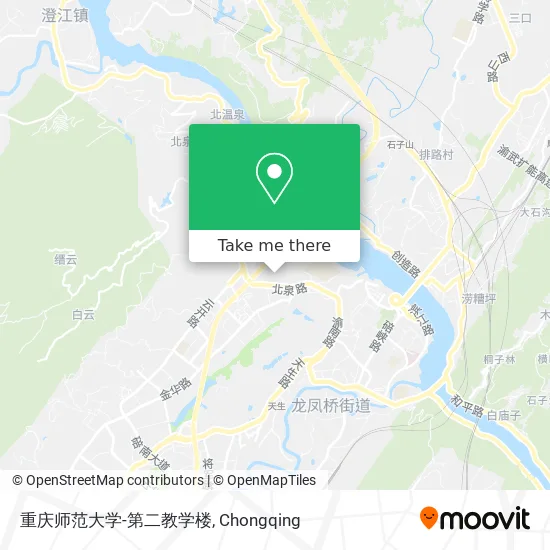 重庆师范大学-第二教学楼 map