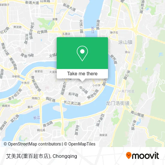 艾美其(重百超市店) map