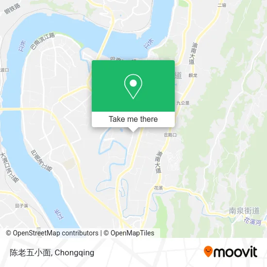 陈老五小面 map