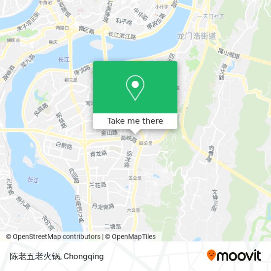 陈老五老火锅 map