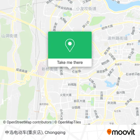申迅电动车(重庆店) map