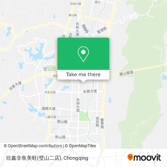 欣鑫非鱼美蛙(璧山二店) map