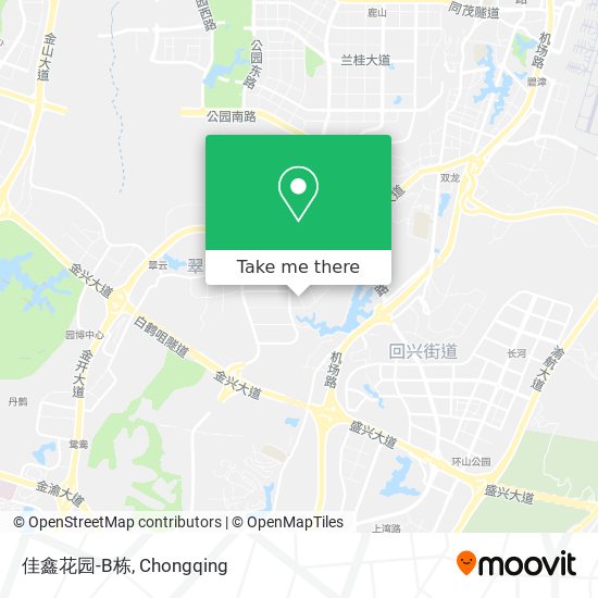 佳鑫花园-B栋 map