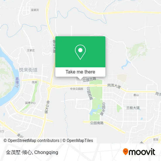 金茂墅·倾心 map