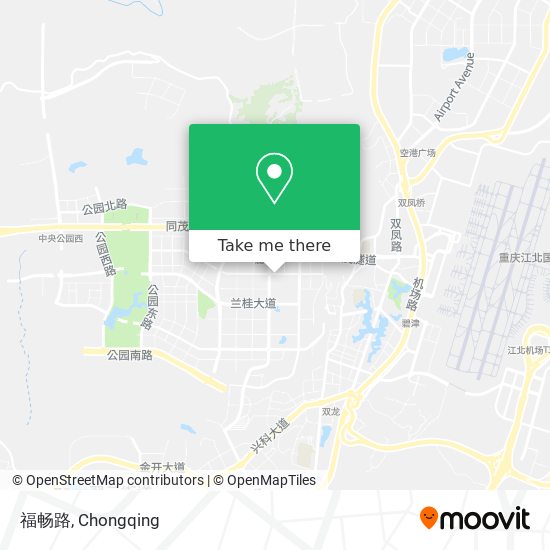 福畅路 map