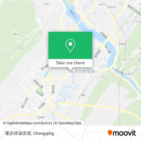 重庆祥淑宾馆 map