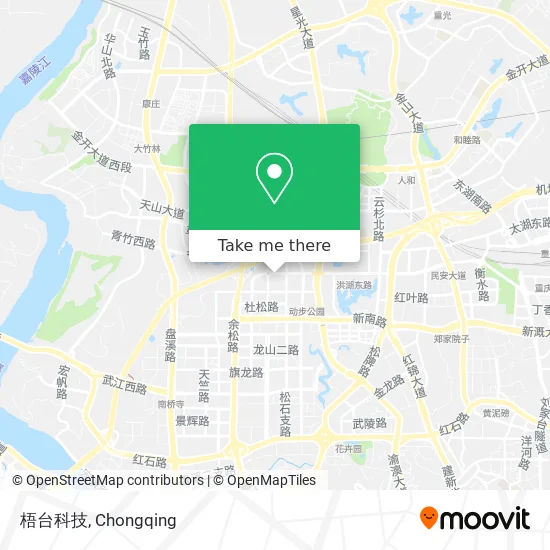 梧台科技 map
