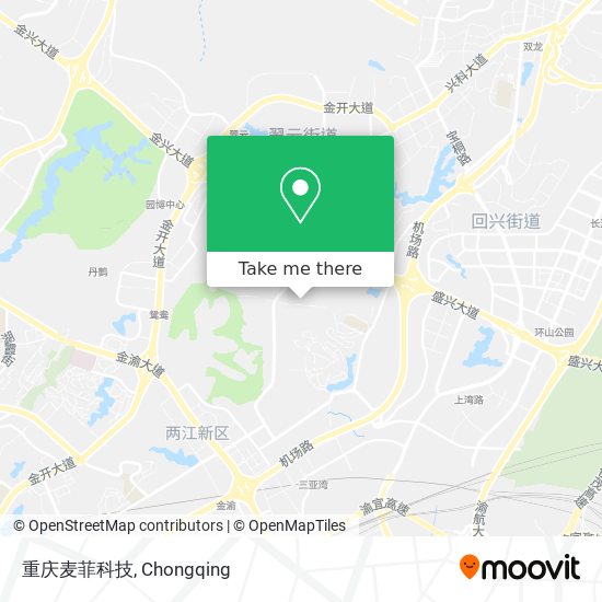 重庆麦菲科技 map