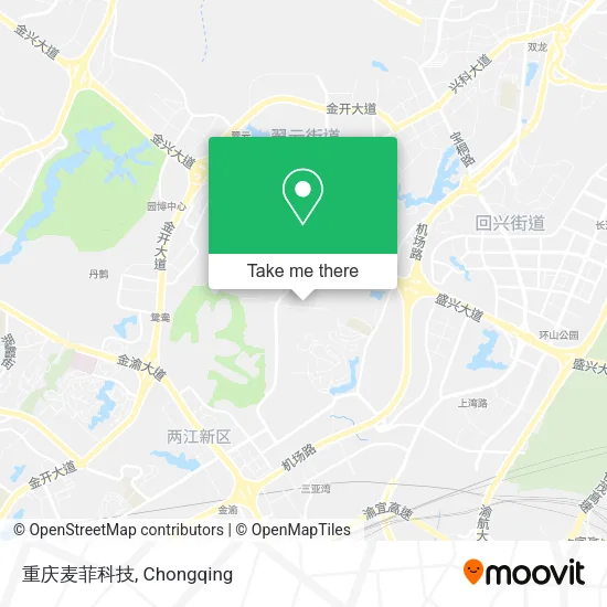 重庆麦菲科技 map