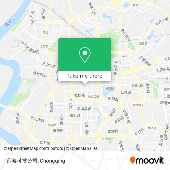 迅游科技公司 map