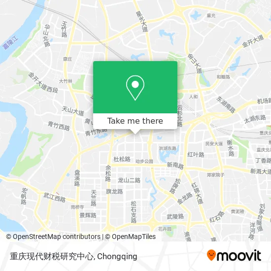 重庆现代财税研究中心 map