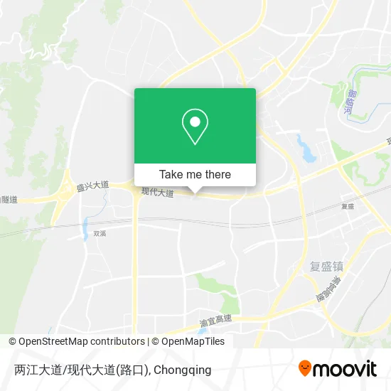 两江大道/现代大道(路口) map