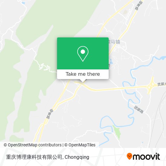 重庆博理康科技有限公司 map