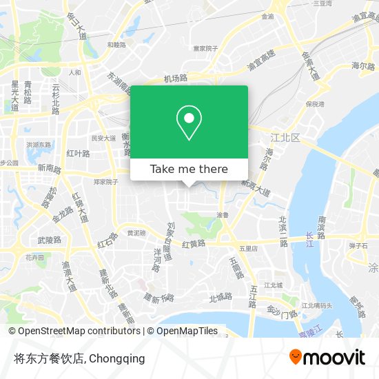 将东方餐饮店 map