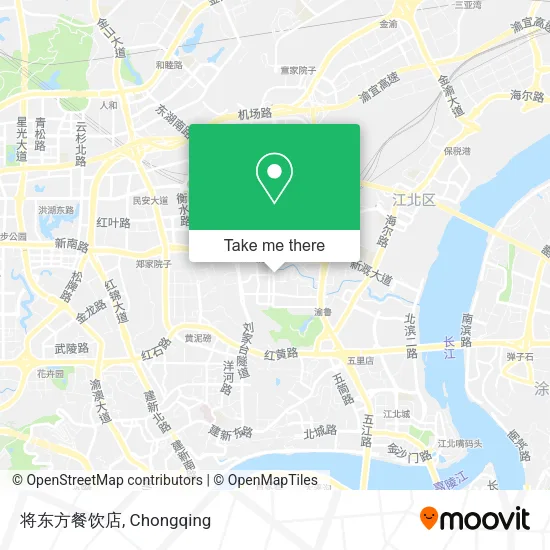 将东方餐饮店 map