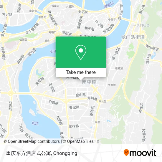 重庆东方酒店式公寓 map