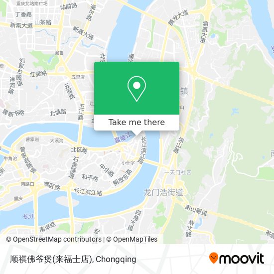顺祺佛爷煲(来福士店) map